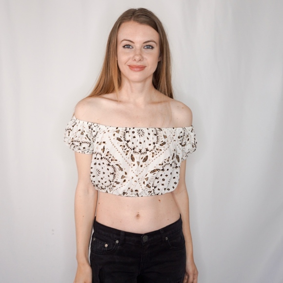 Jen's Pirate Booty Bandana Darling Crop Top 0499 - Picture 2 of 7